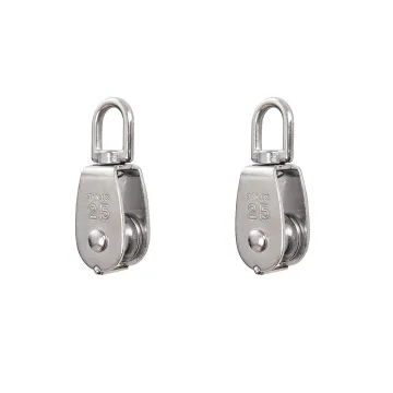 Stainless Steel Lifting Pulley Blocks: Single, Swivel, and Wire Rope Applications
