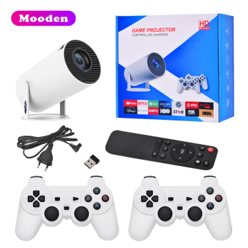 J HY300 Max Gaming Projector - 10000 Games, Android 11, Portable, 120 Lumens