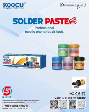 KOOCU 5 Pack Solder Paste Kit