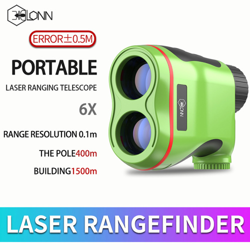 Suporte de digitalização contínua 1500 Yards Golf Laser Rangefinder