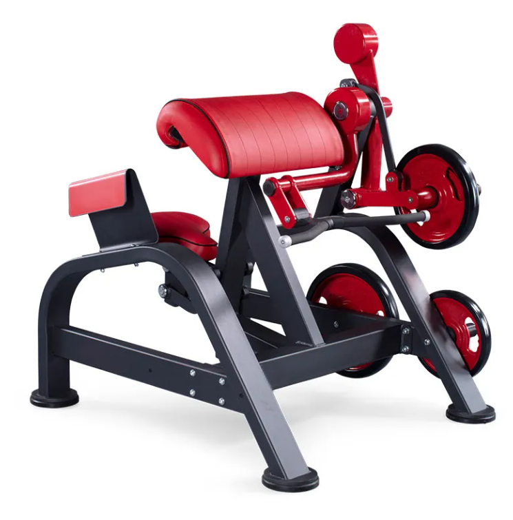 Curling Machine Free Weight Plated Loaded Seated Bicep