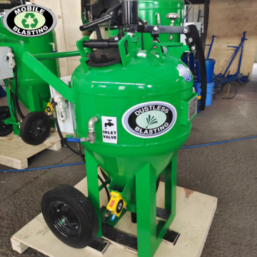 Dustless Blast Machine DB500 for Rust Removal and Metal Cleaning