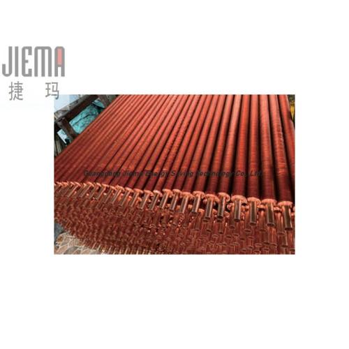 Brown Fin Tube Aluminium Spiral Fin Tube Factory