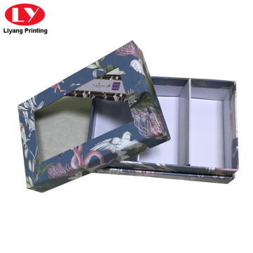 Rigid Cardoard Paper Box With Window Box