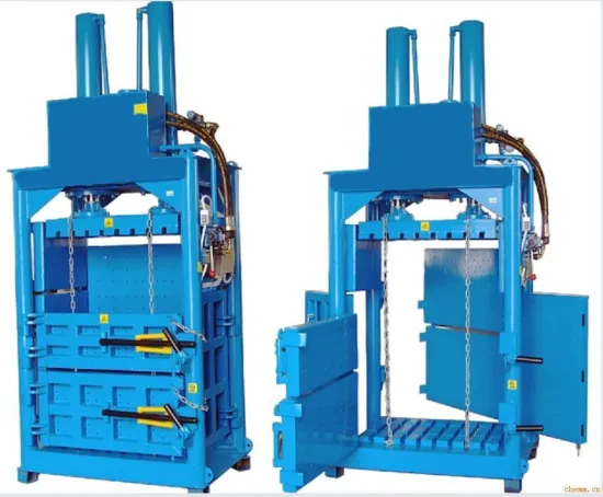 Waste Plastic and Paper Baling Hydraulic Press Machine | Old Used Waste Paper Baler