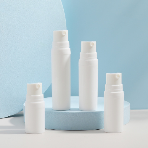 white Airless Bottles White Mist Spray Bottle Plastic Airless Empty Bottle Manufactory