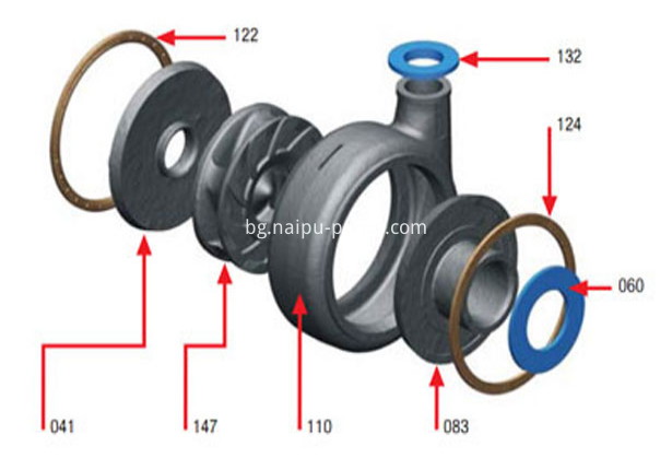 construction drawing of metal parts