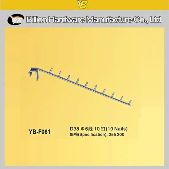 hardware crossbar clothes store hanging display hook