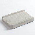 Nicole Silicone Concrete Mold Rectangular Soap Dish Rectangular with Stripe Handmade Cement Mould