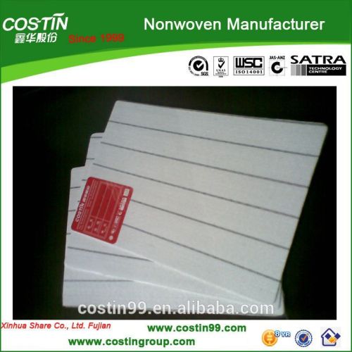 ecofriendly stripe shoe insole sheet pass SCS recycled certificate