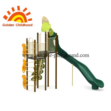 Natural Leaves Outdoor Play Structure For Children