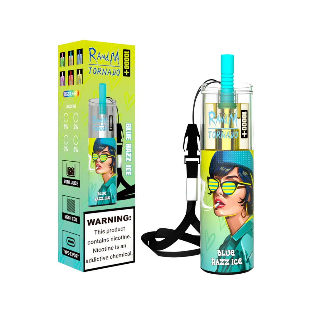 Randm Tornado 10000 plus puffs Grousshandel E-Zigarett China Fabrikant