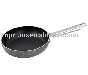 Aluminum Frying Pan with Stainless Steel Handle