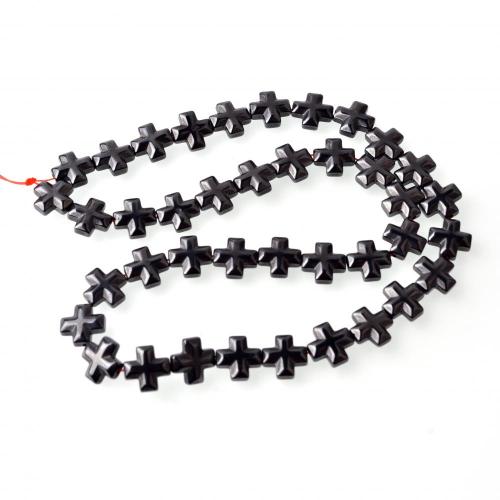 Hematite Cross Beads 10x10mm for making jewelry