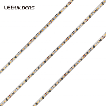 Luz de tira LED flexible de 3-4 mm Super Slim, 240leds/m, 24 V Caliente White 2700K-3000K CRI95 para perfil de aluminio