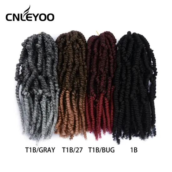 Factory Wholesale 24 Roots Bomb Twist Crochet Hair 10 Inch Passion Twist Pre-Looped Crochet Braids For Beauty