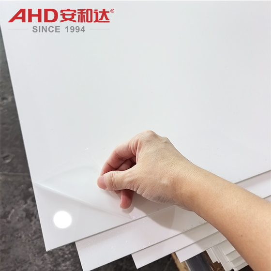 White Acrylic PMMA Sheet Signage Panel