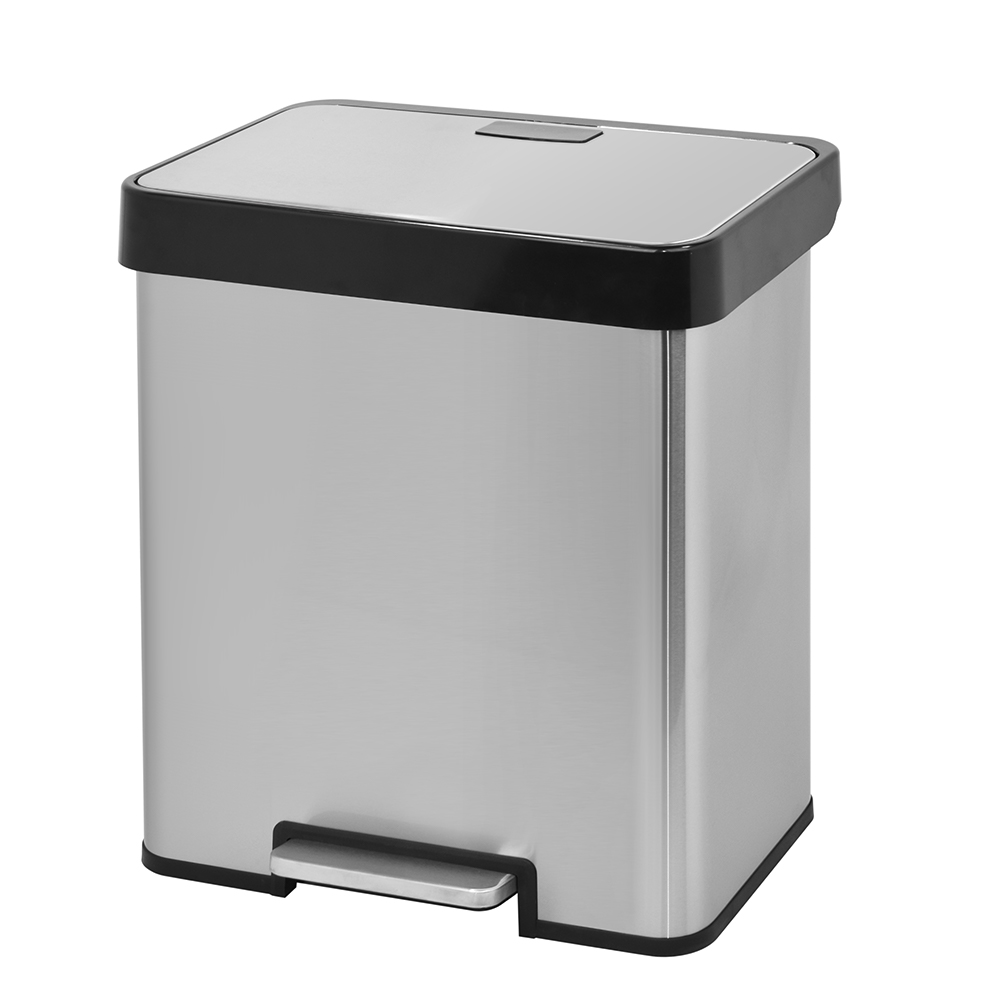 stainless steel pedal bin