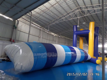Cheap water catapult 26ft inflatable blob best 0.9mm PVC for adults