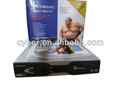 Strong 4669 XII FTA satellite receiver for Africa strong satellite receiver 4669xii