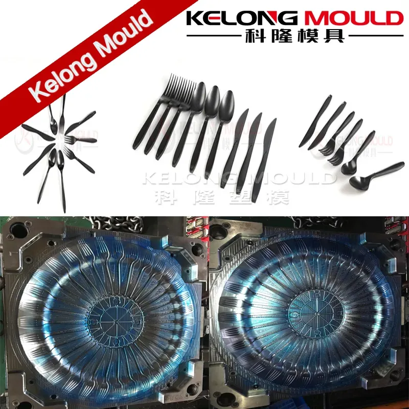 Plastic Injection Mould for Disposable Cutlery