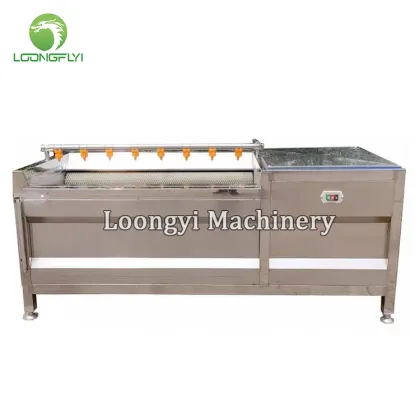 Food Potato Washing Machine Potato Peeling Machine