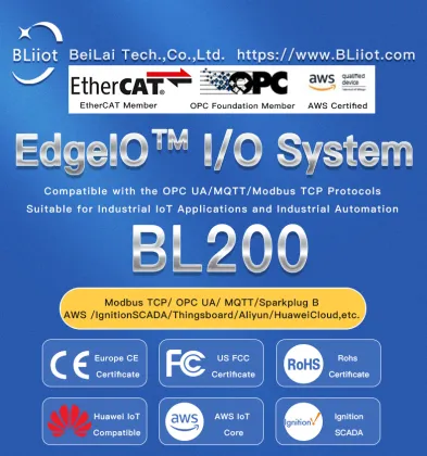 EtherCAT Distributed I/O Module BLIIOT BL200EC