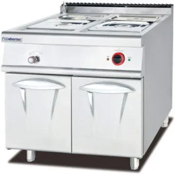 Free Standing Electric Griddle with Gas Oven for Commercial Kitchen