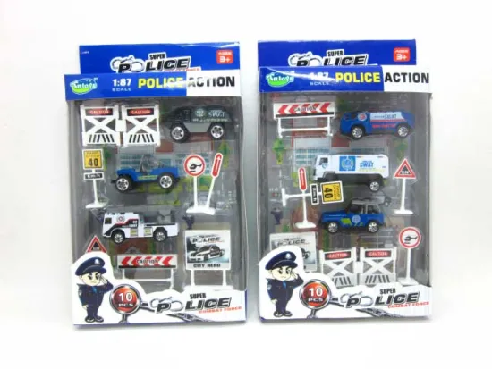 DIE CAST POLICE SET
