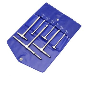 Roktools piccoli fori con manometro per telescoping a vite di bloccaggio