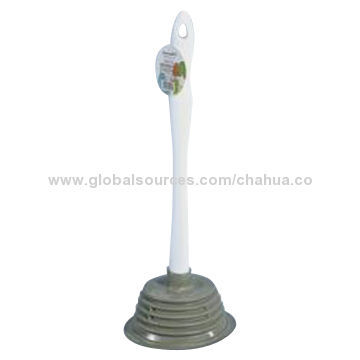 Toilet Plunger, Durable, Ideal for Home/Hotel Use, Made of PP, PVC Materials