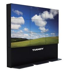 55-inch LED-backlit ultra-narrow bezel LCD splicing unit