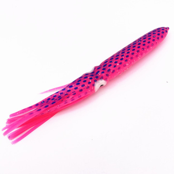 MISTER LURE 18cm 15g Soft Luminous Octopus Squid Skirts Trolling Lure for Saltwater Fishing