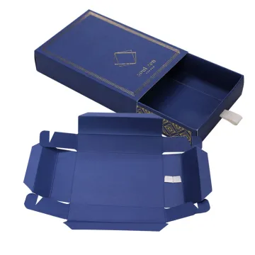 Custom Hot Stamping Printed Card Coated Paper Box