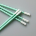 TX743 Green PP Stick Compatible Cleanroom Polyester Swab