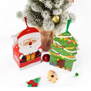 Customized Christmas Happy Paper Packaging Box