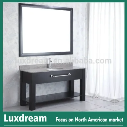 melamine ADA wall hung bathroom vanity