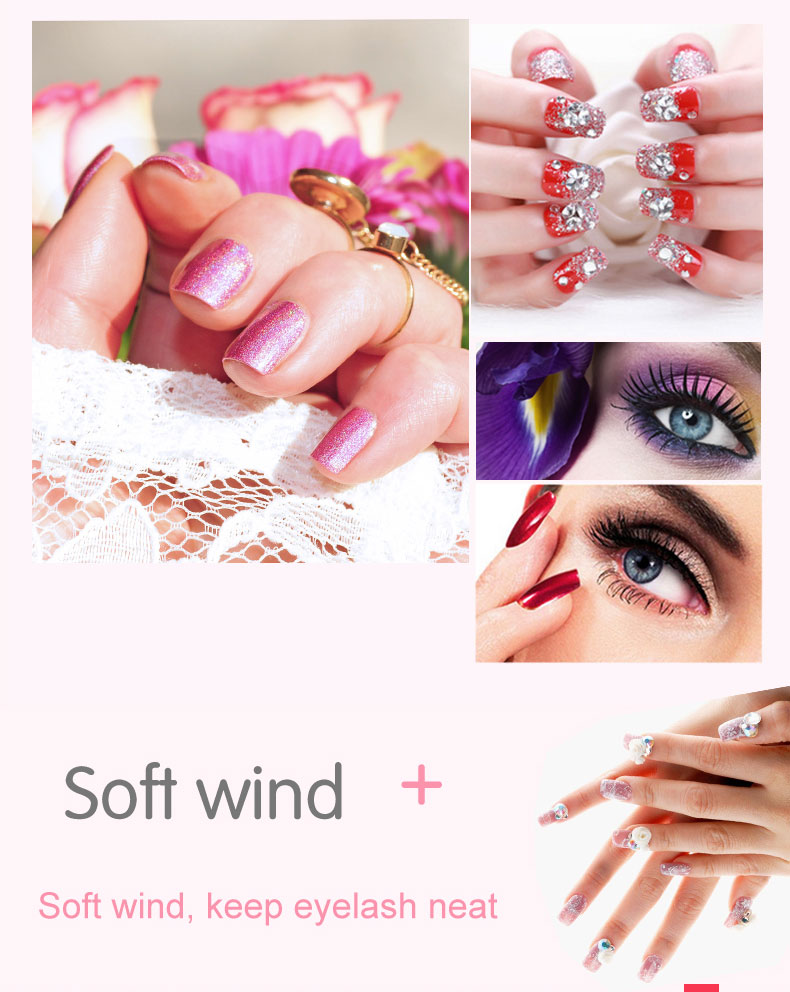 Eyelash And Hair Blower Fan Nail Dryer Eyelash And Hair Blower Fan Nail Dryer