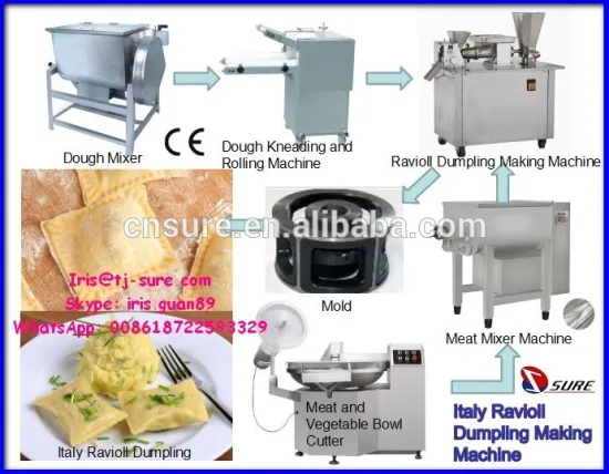 Italy Ravioll Dumpling Making Machine