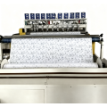 Machine à refendre le tissu en rouleaux pour petits rouleaux