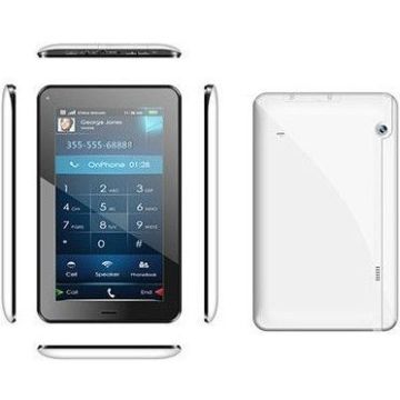 White  Allwinner A13 Dual-core 7 Inch Touchpad Tablet Pc Support Dual Camera , Mid-a713