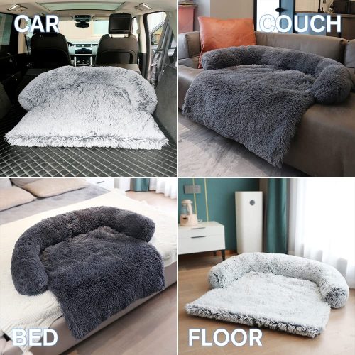 Sofá estilo cão cama gato cama sofá esteira capa