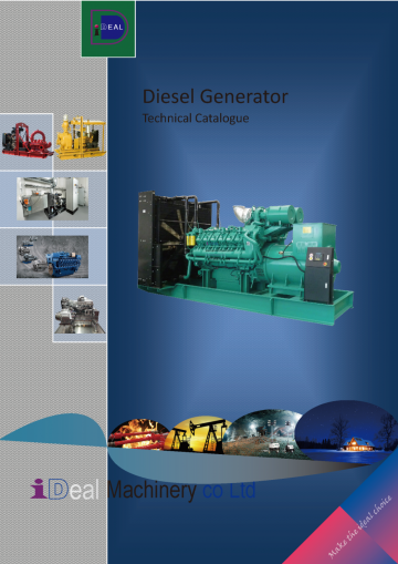 Diesel generator iDeal Machinery brand