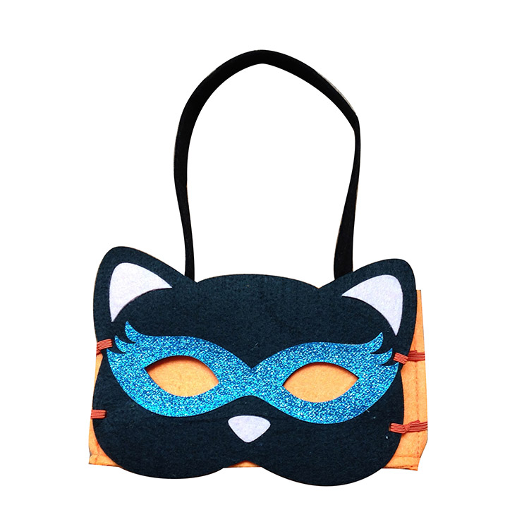 Halloween Tote Bag With Halloween Mask