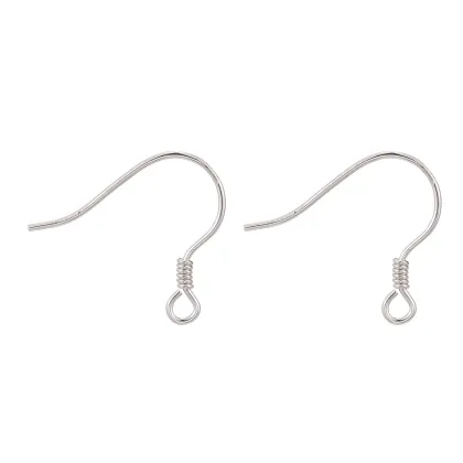 Pandahall Platinum 925 Sterling Silver Earring Hooks: High-Quality Jewelry Findings