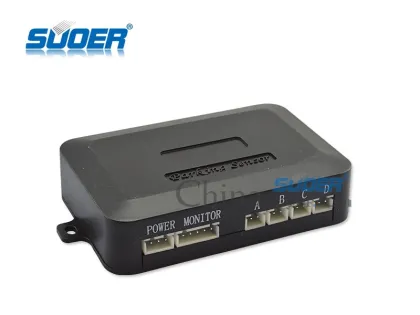 Suoer Car Reversing Aid Good Quality Car Parking Sensor Silver Color Car Parking System with Voice Prompt