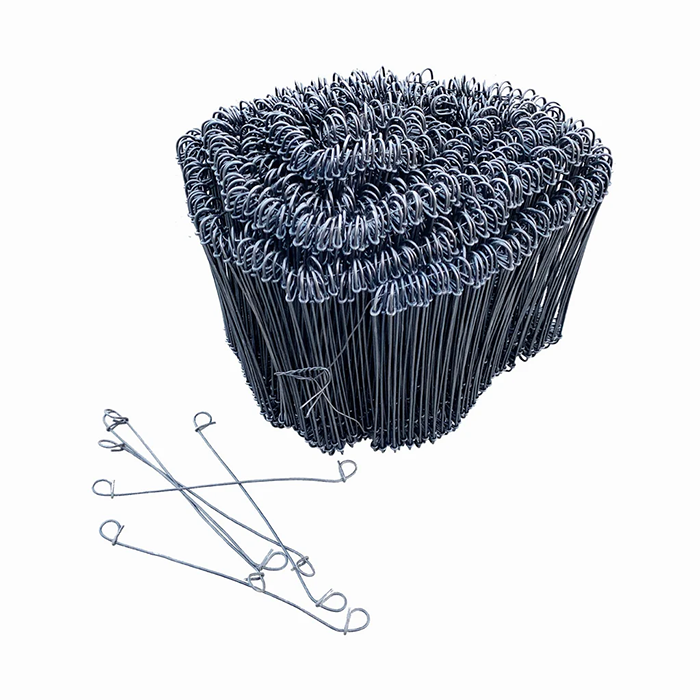 Annealed double loop tie wire for construction