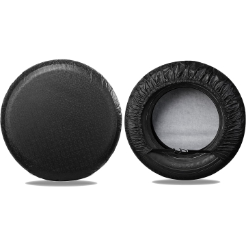 Waterproof Vinyl Cotton Spare Wheel Cover Protector with Draw String for Bicycle Wheel