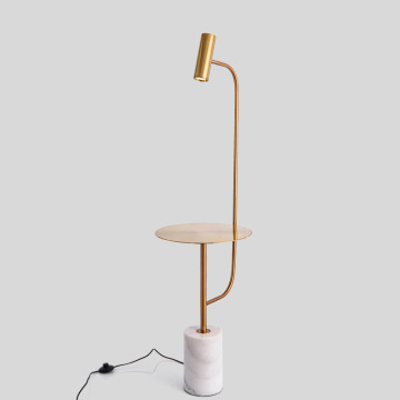 Lampada da pavimento minimalista nordico con ripiani - basso prezzo di fabbrica per soggiorno, bar, hotel, casa