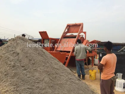 lightweight foam concrete cement fly ash block making machine